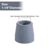 4 pcs Non-slip Slope Rubber Tip Rubber Chairs Table Leg Crutch Sleeve Furniture Slider  Bathroom