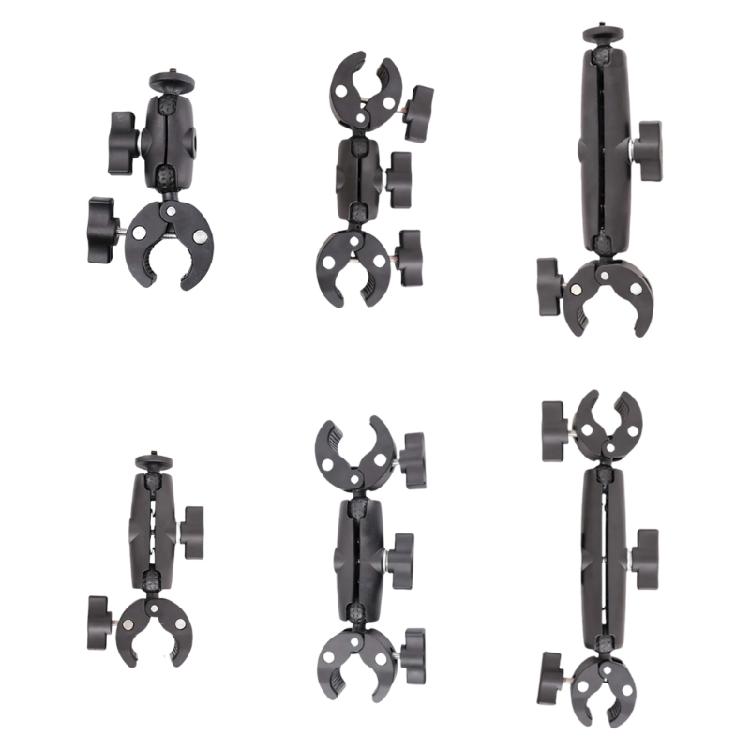 Portable Double Head Mount for Bike Cameras Enabling Flexible Adjustment Shockproof Design and Quick Setups