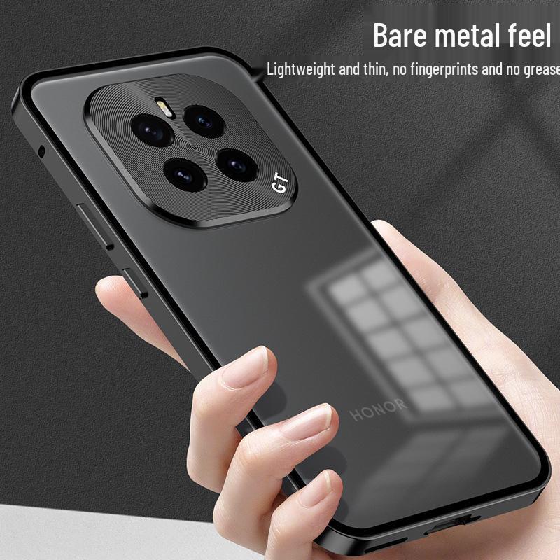 Metal Bumper Frosted Phone Case for Honor GT Pro