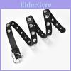 Fashionable Heart Shaped Women's Belt Trendy Ins Style No Punch Design Versatile 106cm