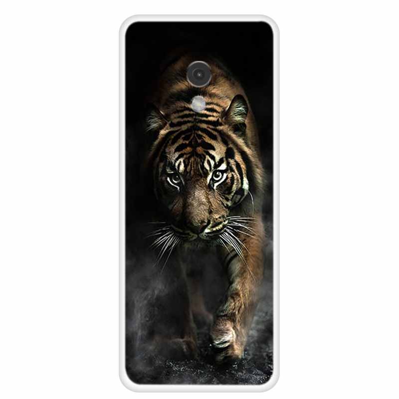 For Nokia 235 4G Case Nokia 215 220 4G Wolf Lion Clear Silicon TPU Back Cases for Nokia 220 4G 4G Phone Cover Cute Soft Fundas