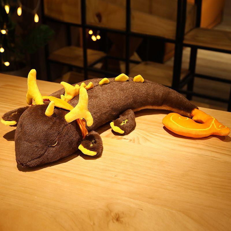 Soft And Cuddly Genshin Impact Morax Stuffed Toy Ideal For Cartoon Lovers