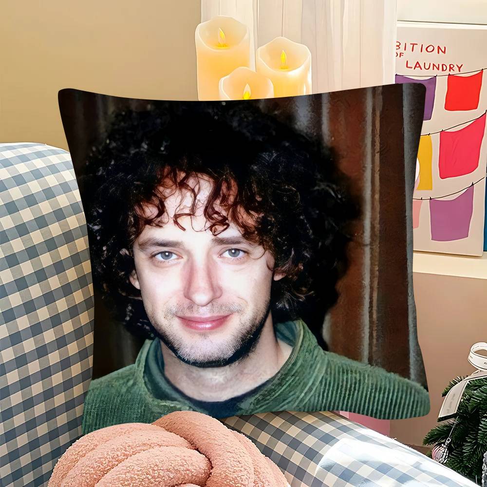 

pc GGustavo Cerati Pillow Case Fashion Square Pillowcase Bedroom Sofa Room Ins Decoration Leisure 40x40 cm