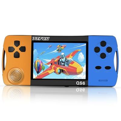 Portable Game Console for Ages 6-12, 216 Built-in 16-Bit Educational Games, 3.5-Inch Screen, No WiFi Required, Instant Play, Rechargeable Lithium Batt