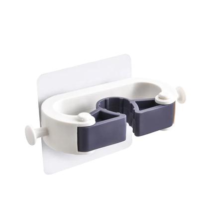 1 Stück Mehrzweckhaken Ohne Bohren Mopp Besen Halter Rack Greifer Clips Wandmontage Haushaltsgerät Küche Badezimmer Organizer