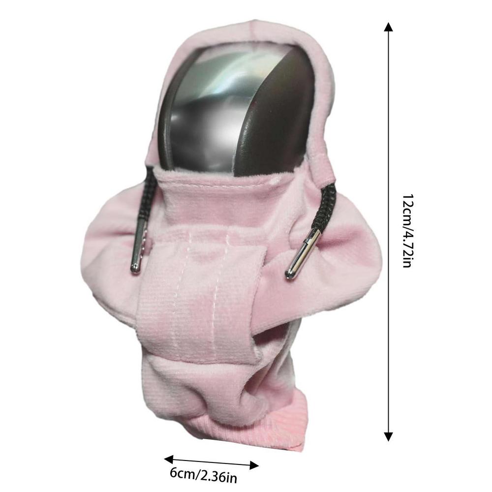 1pcs Car Gear Shift Cover Automotive Interior Accessories Shift Boots Knob Car Decor Accessories Universal Gear Shift Knob Cover розовый