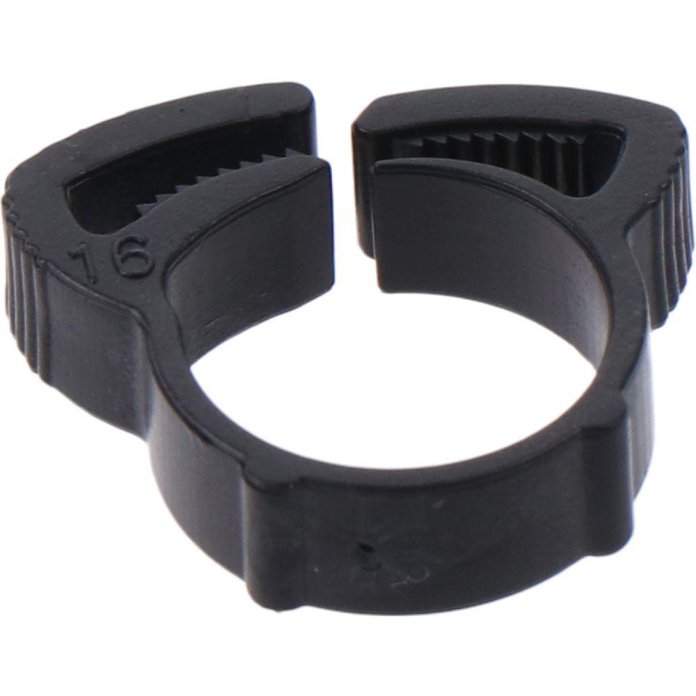 10 Pack Nylon Heavy Duty Double Gripping Black Snap Grip Nylon Plastic Hose Clamps  Tubing/Hose