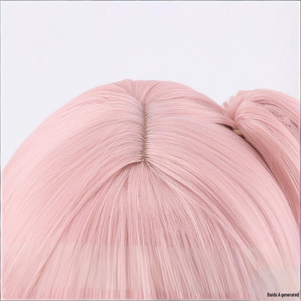 Project SEKAI Akashi Mizi Rosa Rosa Coda di Cavallo Parrucca Cosplay