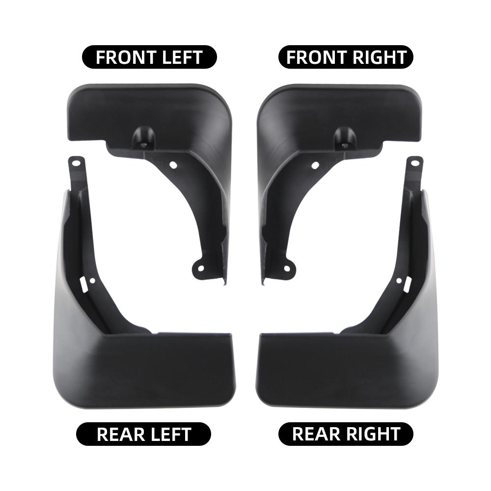 4pcs/set Mudguards for Toyota Corolla Cross 2020- 2023 2024 Mud Flaps Splash Guards Fender Mudflaps Protectors Car Accessories