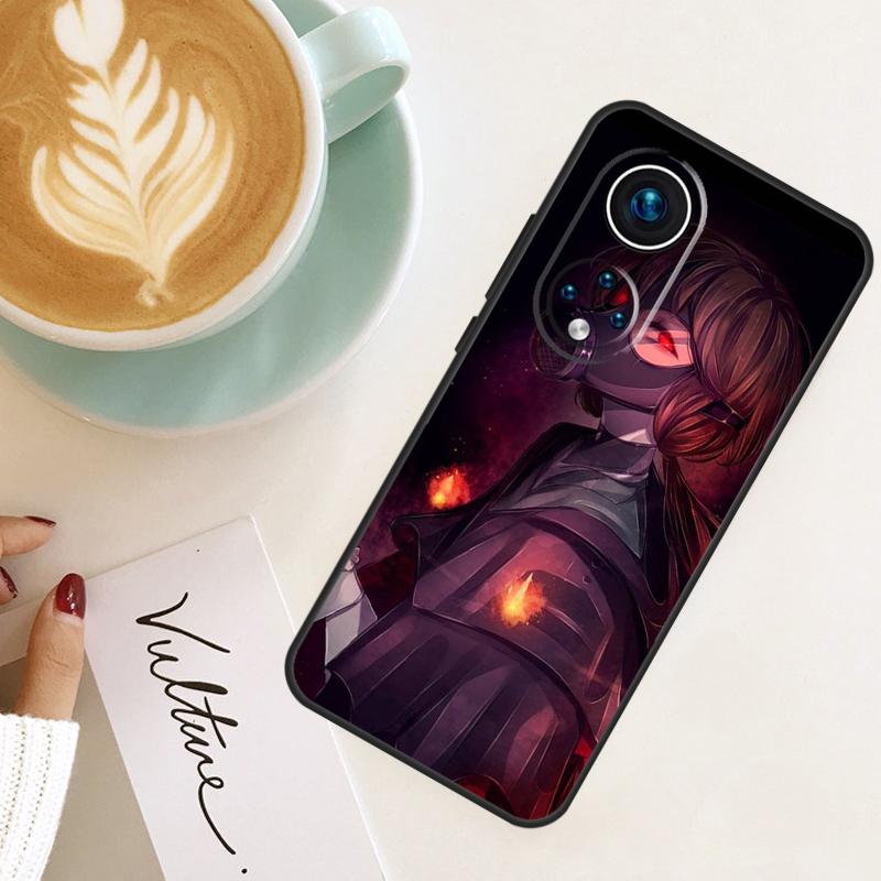 Anime Girl Mask For Honor Magic 8 Pro 6 7 Lite Case For Honor Win RT X9d X9c X9b X9a X8c X8b 200 400 50 70 90