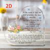 2D Flat Heart Shaped Desk Decor Plaque, Quranic Verses Design, Suitable for Wall Decoration, Porch, Room, Villa, Accents Home, Hallway, or Workplace -
