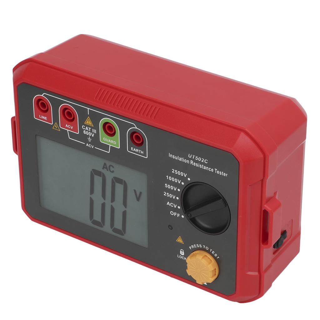 UT502C Insulation Resistance Meter Digital Circuit Leakage Detector Electrical Equipment Test Tool