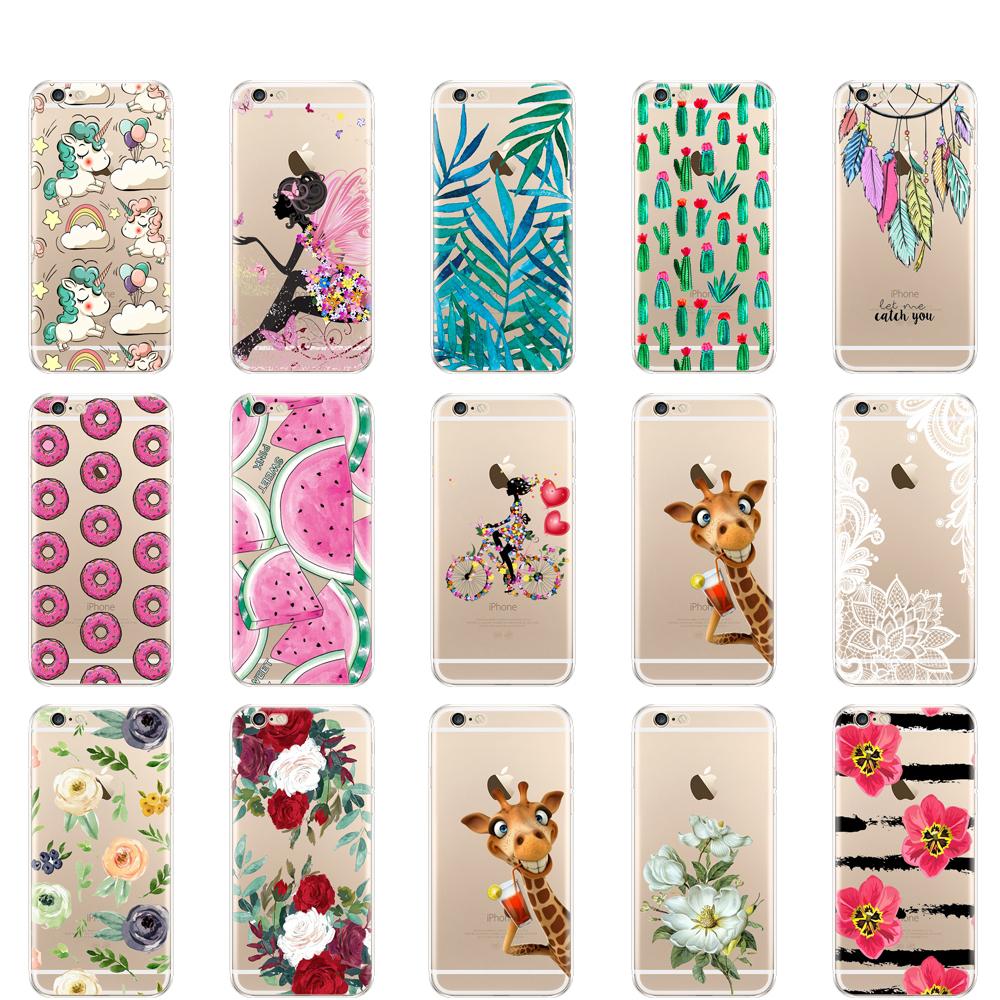 Hülle für iPhone 5s 5 S Se 4 4s Hülle Weiche TPU Handyhülle Abdeckung für Apple iPhone 6s 6 S Plus Hülle Vollständige 360 Schutzhülle