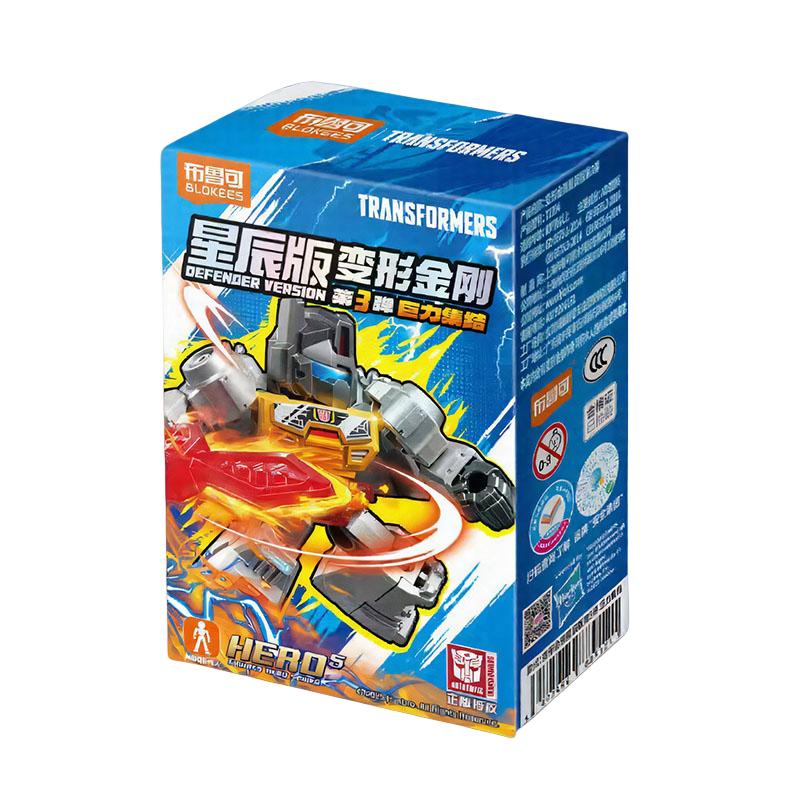 BLOKEES Original Defender Version 3 Transformation Devastator Optimus Prime Megatron Soundwave Shockwave Building Action Figure
