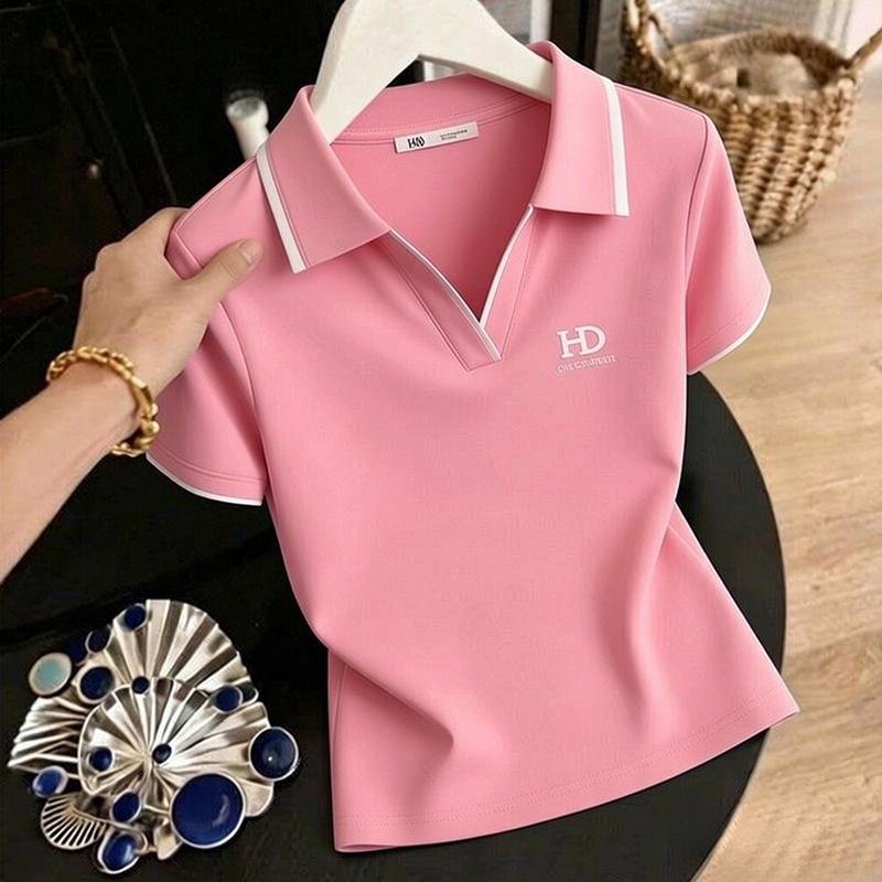 Short Sleeved Sports T-shirt Women's Summer Loose Casual T-shirt