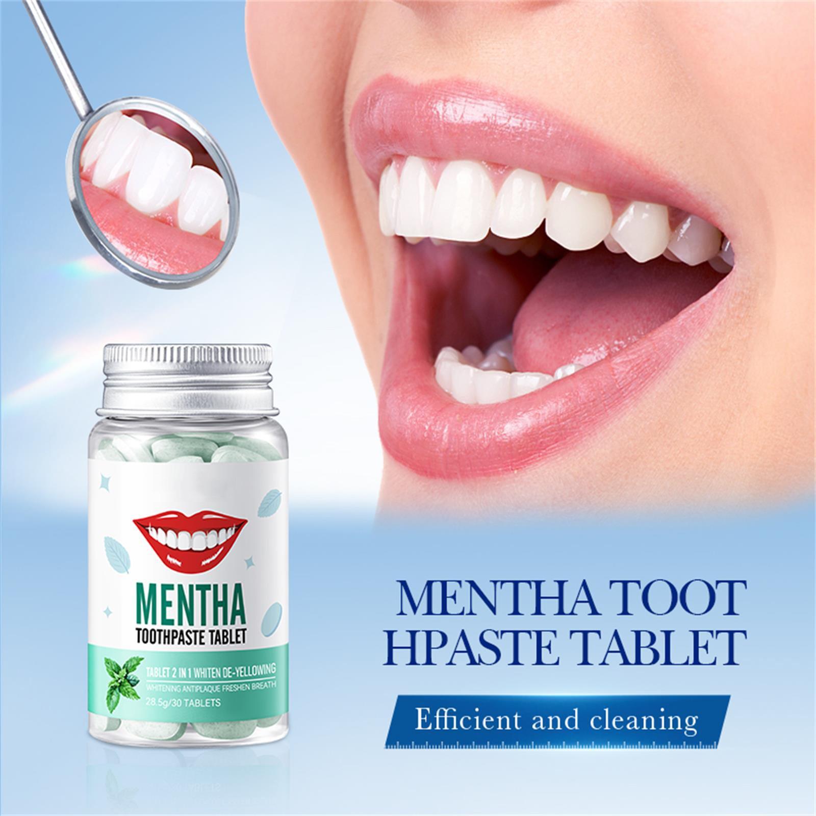 

Отбеливающая зубная паста серии «Фрукты» для удаления желтизны, твердая зубная паста для удаления зубного камня и освежения дыхания Mint