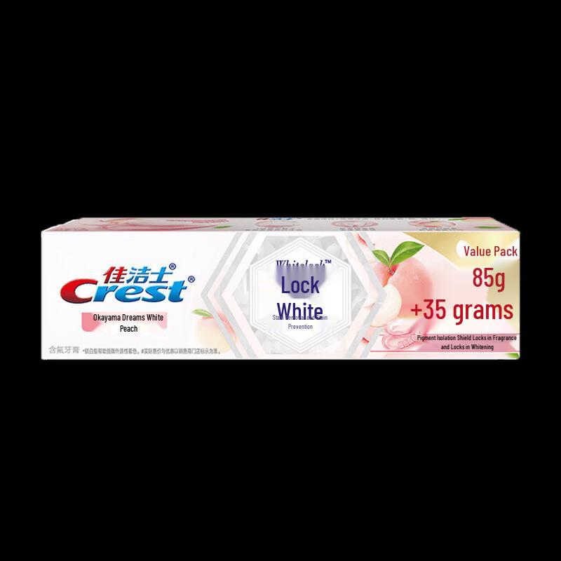 Crest Dual-Color Whitening Fluoride Toothpaste