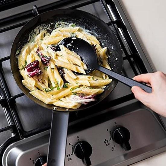 Muji Silicone Cooking Spoon Length approximately 26cm Black