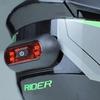 Rechargeable Waterproof LED Helmet Light for Motorcycling and Cycling - Night Strobe Taillight