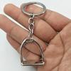 Horse Bit Keychain Stirrup Charm Snaffle Bit Keychain Key Ornament Robust Alloy Key Rings Present for Equine Fans