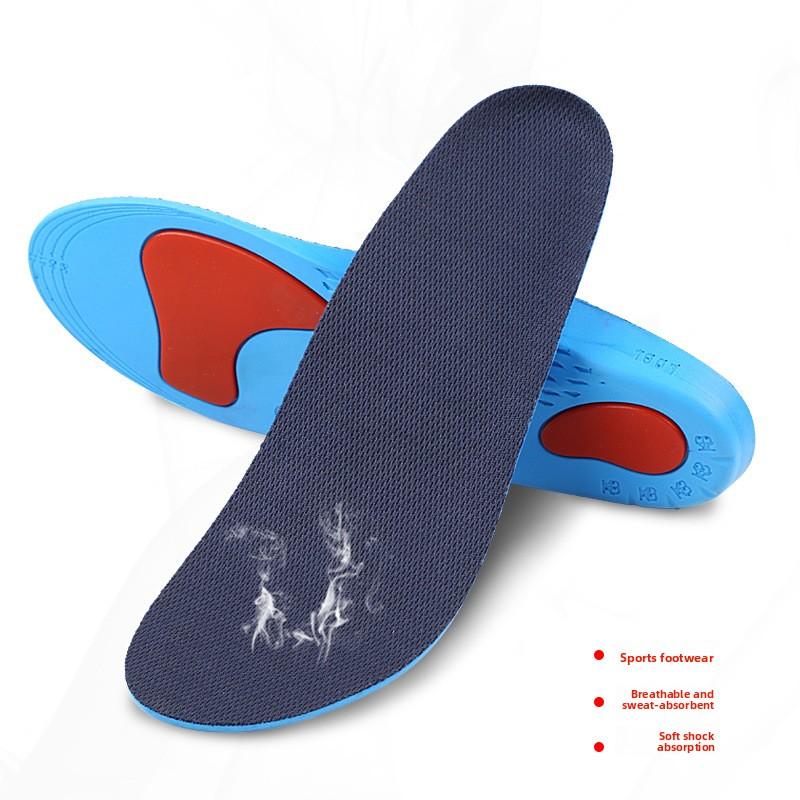 Breathable Sweat Absorbing Full Pad Insole Shock Absorption Pressure Relief for Sports Running Casual Winter