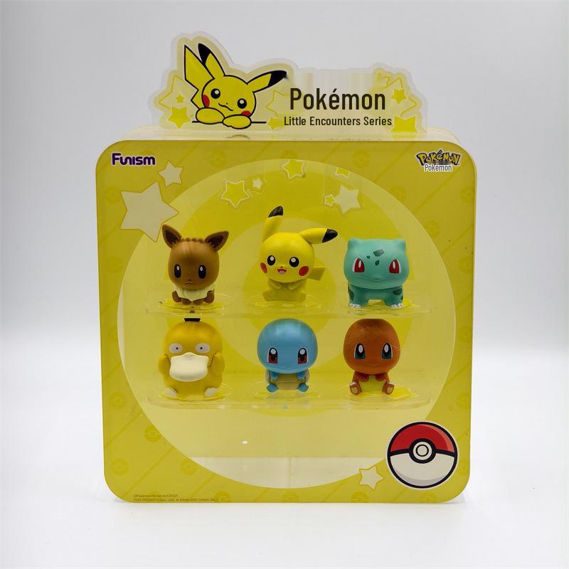 Pokemon Poke Ball Adventure Figurines: Pikachu & Charmander Display Toys
