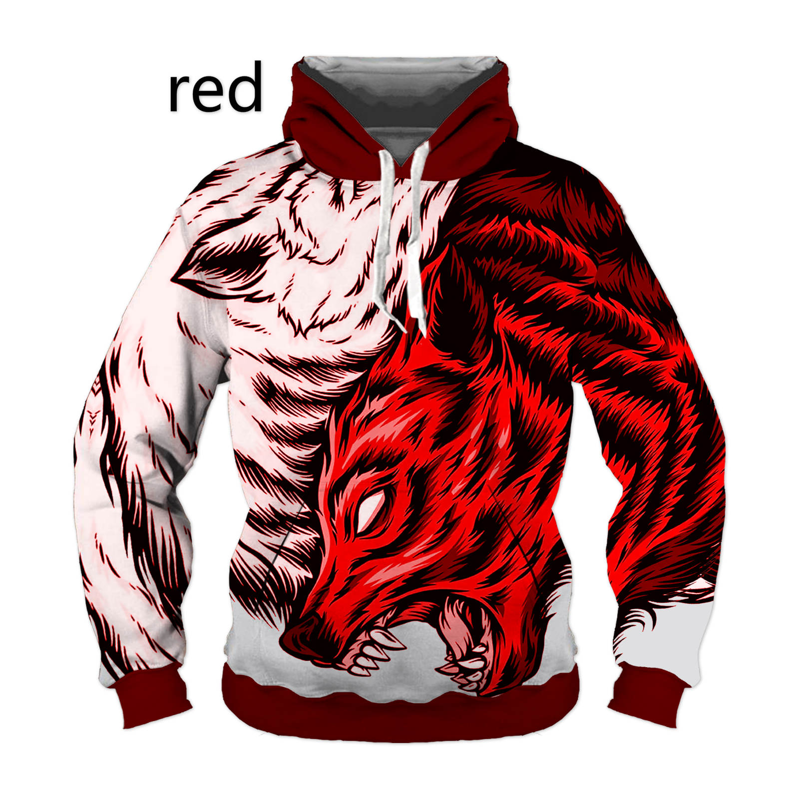 

Модные 3D толстовки с капюшоном для мужчин с принтом животных и волков, толстовки с капюшоном для мужчин/женщин, забавная толстовка с капюшоном 2XL