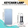 LED Portable Keychain Mini Flashlight Multifunctional Floodlight with Hook Suitable for Hiking, Reading, Fishing, Camping, and Emergency Use