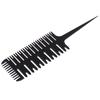 1X Tail Bone Shape Hair Styling Comb Barber Salon Style Haircut Comb Dyeing Tool
