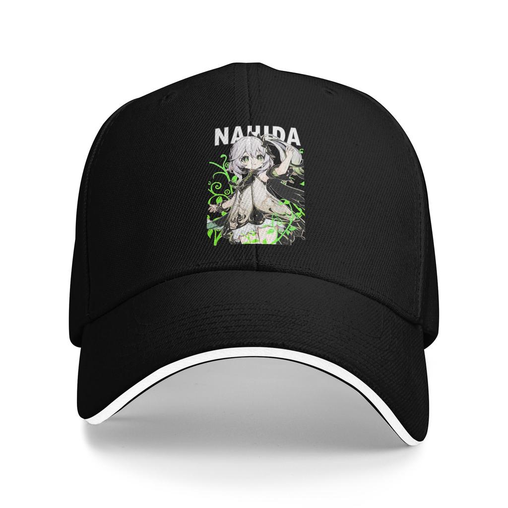 Wanderer Cat Neko Cat Long Baseball Cap Popular Genshin Impact Sandwich Caps for Unisex Women Adjustable Dad Hat Outdoor