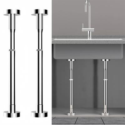 Supporti Regolabili in Acciaio Inossidabile per Lavello per Supporto Installazione Cucina