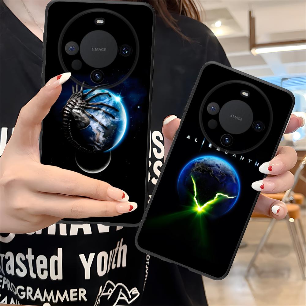 Alien Earth Mobile Cell Phone Case for Huawei Mate 60 50 40 30 20 10 Pro Plus Lite E 5G Colorful Printing Cover Cover Pretty