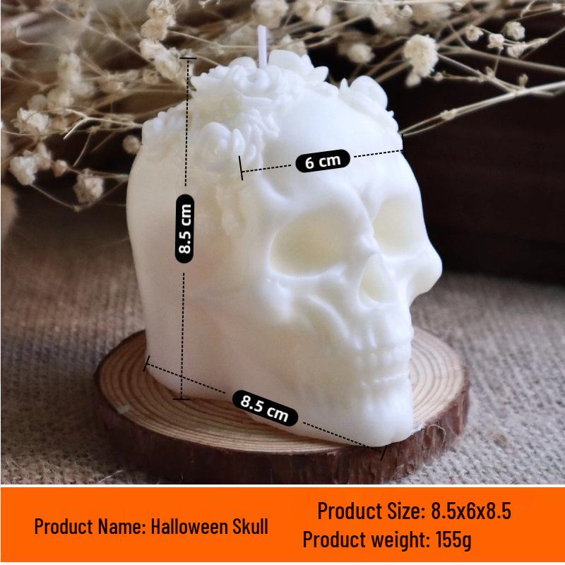Halloween Skull Scented Candle Creative Decor Souvenir