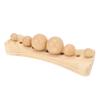Wood Massage Stretcher for Pelvic Lumbar Relief Tool Adults Neck Back Hip Shoulder Calf