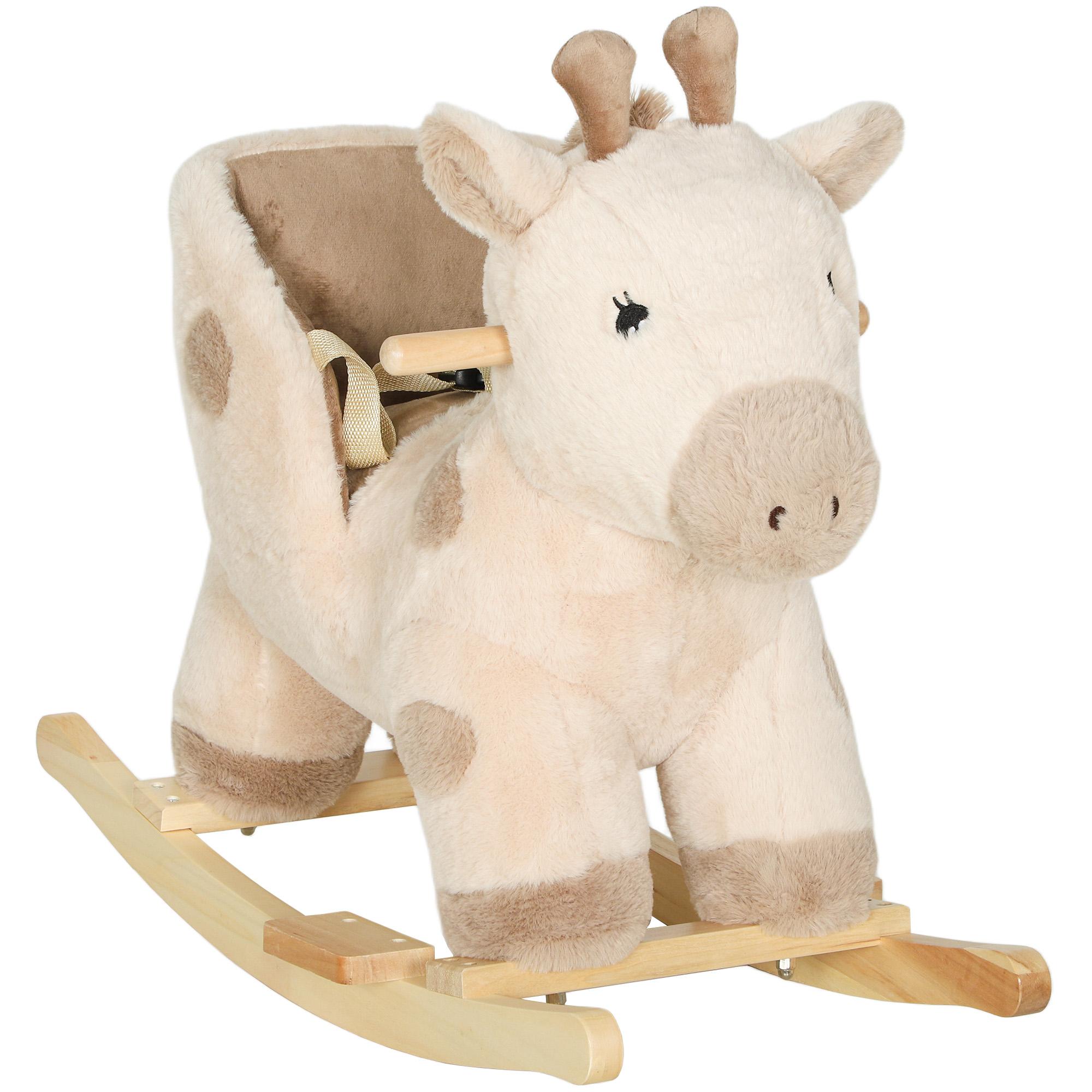 Rocking Horse, Stable Plush Ride on