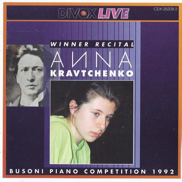 

CD ANNA KRAVTCHENKO - Various: Winner Recital CDX252082 Divox 1993 Switzerlan Classical Used