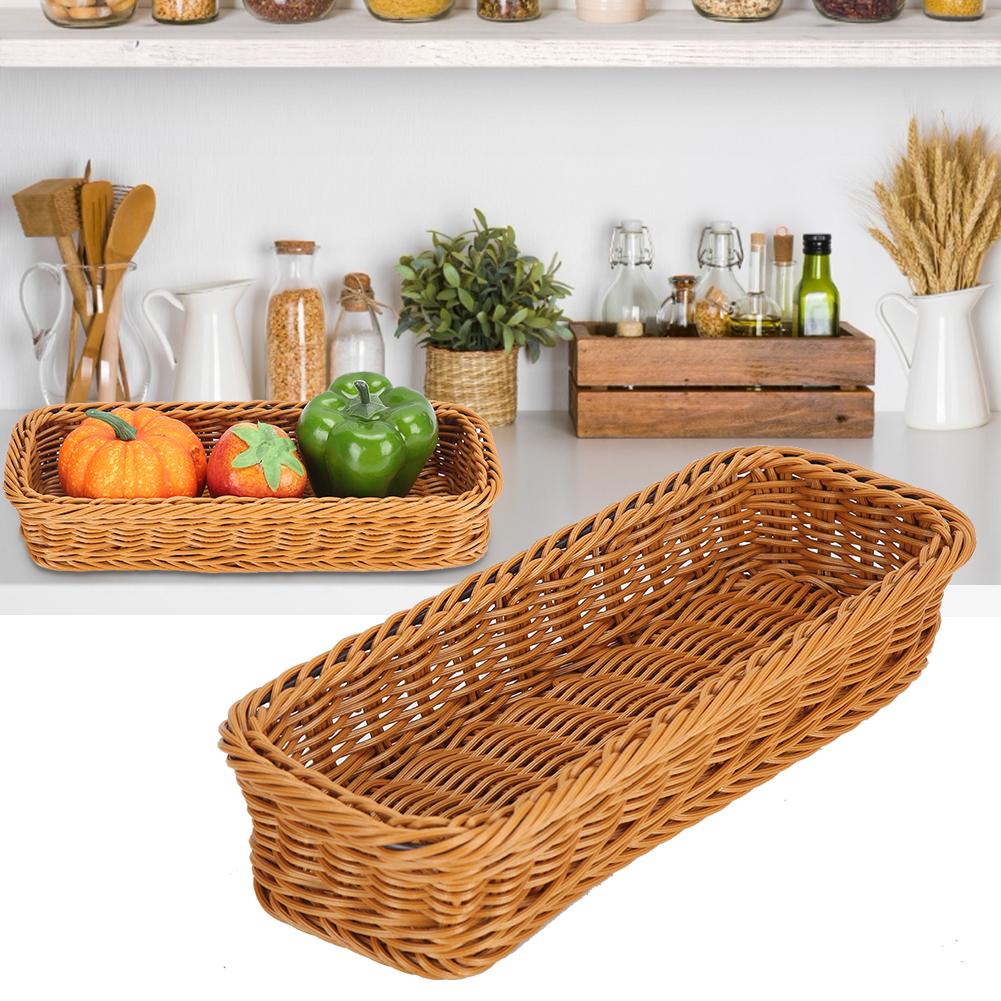 Επιτραπέζιο Καλάθι Αποθήκευσης Επιτραπέζιων Σκευών Οργανωτής Θήκης για Μαχαίρια Πιρούνια Κουτάλια Ξυλάκια για Σπίτι Ξενοδοχείο Εστιατόριο Καφέ