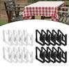 Rust Resistant Clips Outdoor Tablecloth Clips Compact Design Compatible With Various Tables Easy To Install For Picnics