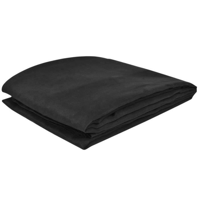Housse de canapé - vidaXL - Micro-suède - Anthracite - 270x350 cm - Lavable en machine