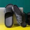 Fashion Summer Men's Slippers Sandals PVC Soft Sole Anti-slip Beach Shoes Bathroom Home Slippers Indoor Male Sandals Chanclas De Hombre