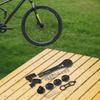 Sleek Aesthetic Functional and Lightweight Carbon Fiber Bike Holders