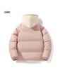 Qisenwei Winter Streetwear Faux Two-Piece Cotton Jacket – Windproof Waterproof Youth Puffer Jacket