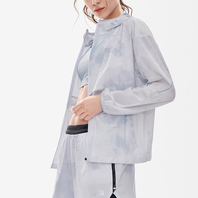 New FILA Athletics Jackets Women's All Over Print A11W232701F-ZA