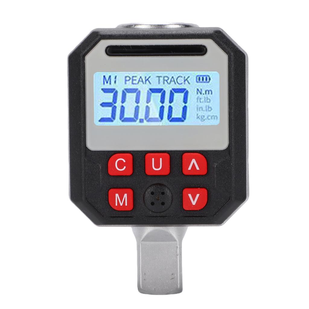 Digital Torque Adapter 1 2 Inch 3 To 60Nm Range + 2percent Accuracy Smart Torque Gauge with Color LCD Screen