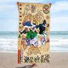 Anime HUNTER×HUNTER Print Beach Towel, Large Soft Quick Dry Towel for Beach Camping Swimming