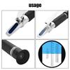 58 92percent  Wort Specific Gravity Refractometer Beer Fruit Juice Wine Sugar Test