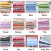 9 Farben handgefertigter Quiltbaumwollstoff Scrapbook-Bündel Patchwork DIY Nähhandwerk (Für dich:25x25cm)