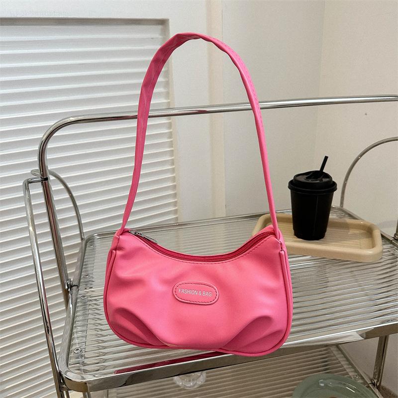 Summer New Popular Fashion Armpit Bag High Value Casual Shoulder Bag Niche Women's Bag