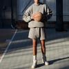 Adidas Originals Adidas Basketball Chapter 02 Sweatshirts Unisex Dark Oat Turtleneck Moderate Regular IP1689