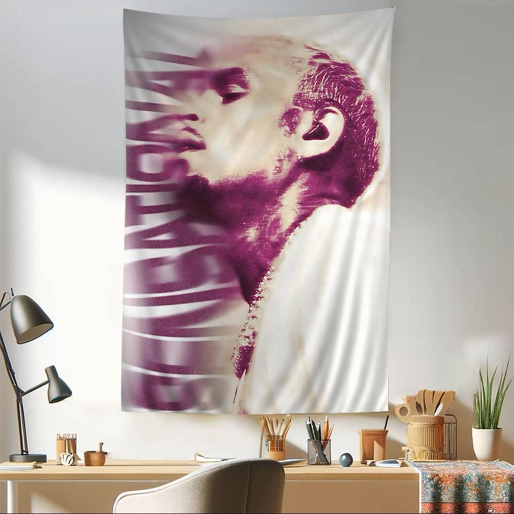 CChris BBrown Rapper Colorful Tapestry Wall Hanging Bohemian Wall Tapestries Mandala Wall Art Decor